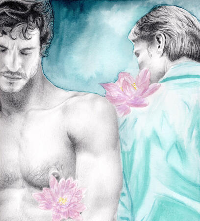 $145 - one character, medium-complexity graphite addition, medium-complexity watercolor additions